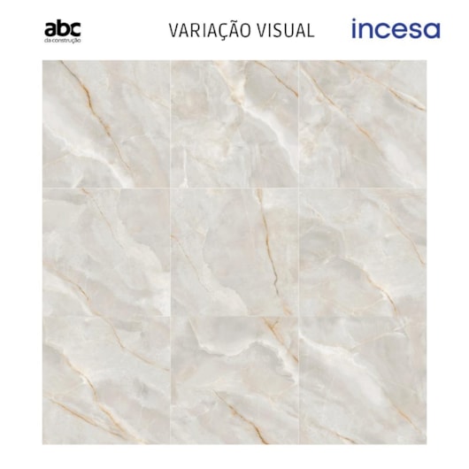 Porcelanato Incesa Mirage Cetim 90x90cm Retificado - Imagem principal - 67602cec-d361-4b24-a6e5-27bfc909c313