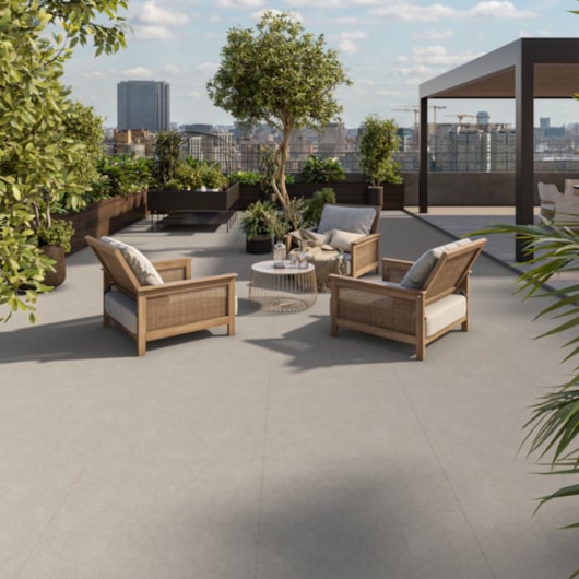 Porcelanato Incesa Pietra Naturale Cinza Externo 60x60cm Retificado - Imagem principal - a58e5eb1-f1ca-4f83-a5a7-55d7eca88f22
