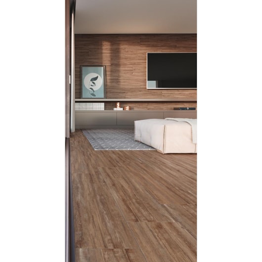 Porcelanato Incesa Retificado Alamo Rustic Externo 26x106cm - Imagem principal - 625d7cf2-4f04-42fd-b662-68e99ed24240