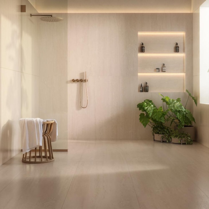 Porcelanato Incesa Roma Crema Cetim 60x120cm Retificado