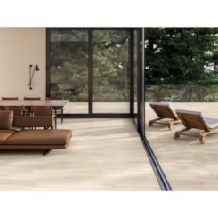 Porcelanato Incesa Travertino Bege Externo 80x80cm Retificado