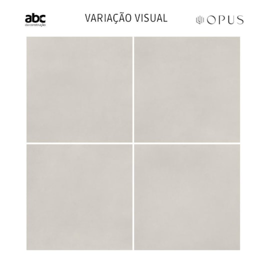 Porcelanato Opus Austin Acetinado Gray Plus 83x83cm Retificado - Imagem principal - f670dbf6-e267-43c5-81e5-8b6d9dc53ece