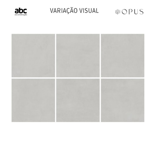 Porcelanato Opus Everest Off White Lux 94x94cm Retificado - Imagem principal - 19ed3301-d3de-49d1-8745-46cdab4854e9