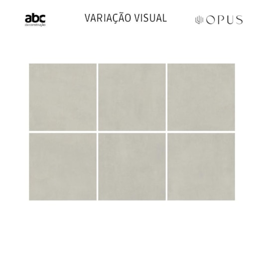 Porcelanato Opus Max Everest Acetinado Grigio 71x71cm Retificado - Imagem principal - 9f7f29d7-231d-45d1-8de8-f722aacf6a7f