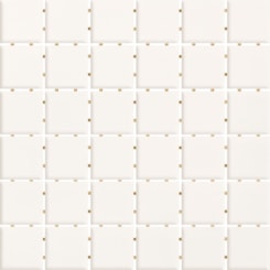 Porcelanato Portinari 4,8x4,8cm Creare Branco Matte 5x5cm Bold