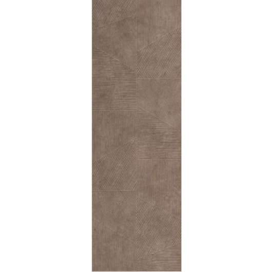 Porcelanato Portinari Argilas Decor Brown Matte 40x120cm Retificado - Imagem principal - ca76e07f-7152-4b4d-a8be-e255db4feca9