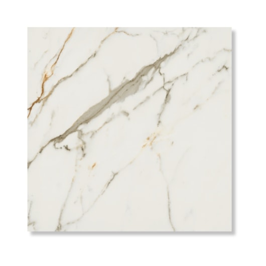 Porcelanato Portinari Canova Calacata Wh Polido 100x100cm Retificado - Imagem principal - c8d67882-548a-4088-ad7e-d930d8defebf