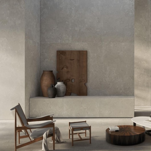 Porcelanato Portinari Carpigiano Soft Gray Dd Acetinado 120x270cm Retificado - Imagem principal - 3acd7e39-5210-420c-9757-e86b8b433aa5
