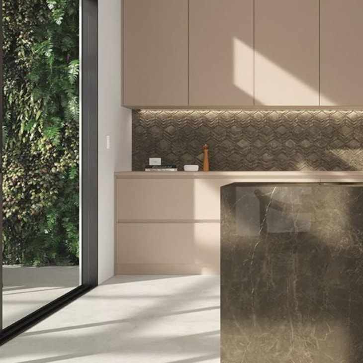 Porcelanato Portinari Castellon Bege Polido 120x120cm Retificado