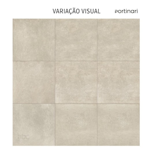 Porcelanato Portinari Chicago Hd Soft Gray Hard 90x90cm Retificado - Imagem principal - 71996d06-84be-4814-a6c5-7c45753465de