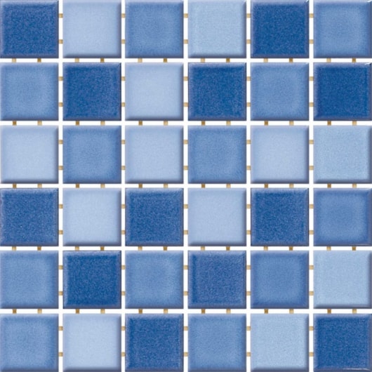 Porcelanato Portinari Creare Blue Mix 4,8x4,8cm Bold - Imagem principal - 68382036-cf64-4810-8811-b8facb899f68