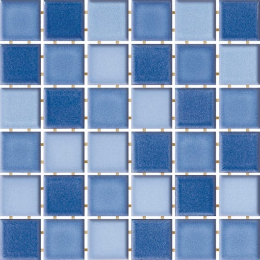 Porcelanato Portinari Creare Blue Mix 4,8x4,8cm Bold - Imagem principal - d3f3db9c-488e-4314-985a-94aae8762595