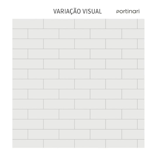 Porcelanato Portinari Decora White Lux Branco 8x25cm Bold - Imagem principal - 70ed326d-ba73-4328-8a8f-1f6da59116c0