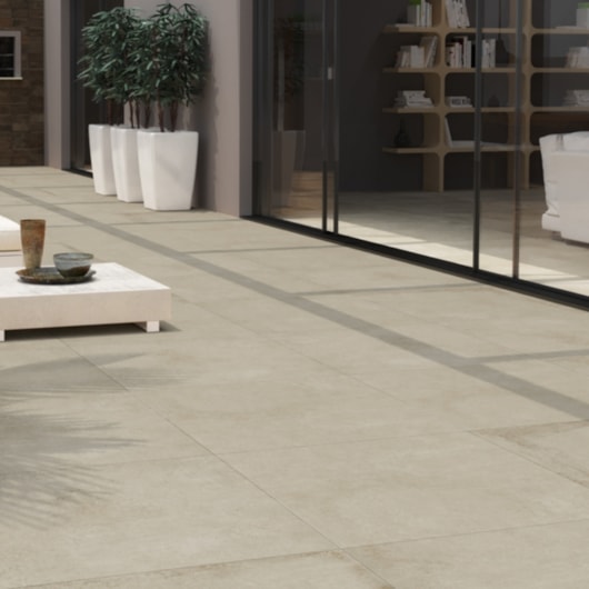 Porcelanato Portinari Detroit Off White Hard 87,7x87,7cm Retificado  - Imagem principal - 78d73380-9dea-4fea-ab6d-e8d7097b6a76