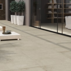 Porcelanato Portinari Detroit Off White Hard 87,7x87,7cm Retificado