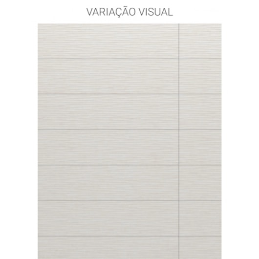 Porcelanato Portinari Downtown Decor Wh Matte  30x120cm Retificado - Imagem principal - 9353f9e9-c83d-4f26-8157-73641674cab3