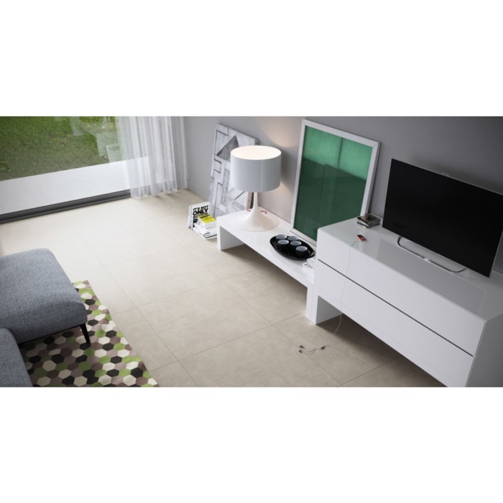 Porcelanato Portinari Downtown Grigio Natural 120x120cm Retificado