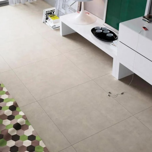 Porcelanato Portinari Downtown Hd Gr 90x90cm Retificado - Imagem principal - 5253b061-3207-423d-8958-eb6a550db129
