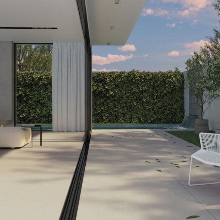 Porcelanato Portinari Downtown Hd Wh Polido 90x90cm Retificado