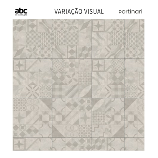 Porcelanato Portinari Lisboa Gr Natural 58,4x58,4cm Retificado - Imagem principal - 99f2866a-fd19-496d-b378-d14c29a89698