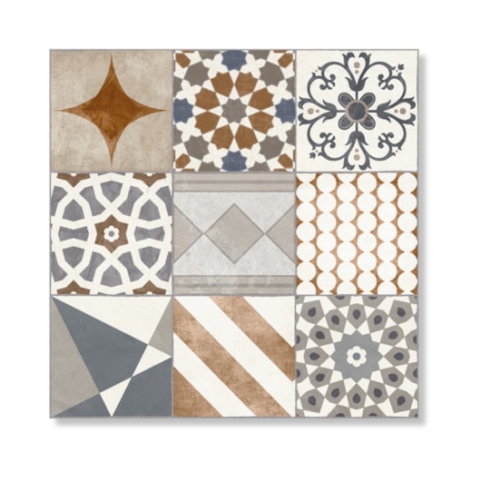 Porcelanato Portinari Lisboa Hd Mix Acetinado 58,4x58,4cm Retificado - Imagem principal - 4b42664d-7694-4d52-a1b2-07edfb5e7e70