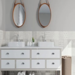 Porcelanato Portinari Lisboa Sgr Natural  58,4x58,4cm Retificado