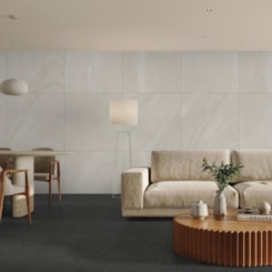 Porcelanato Portinari Lithos Bk Natural 90x90cm Retificado