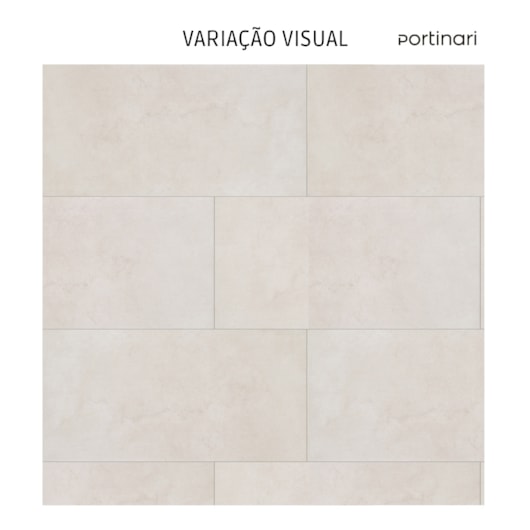 Porcelanato Portinari Loft Soft Acetinado 58,4X117cm Retificado  - Imagem principal - 3d137fa6-7c51-4f83-b522-89098aa9b04f