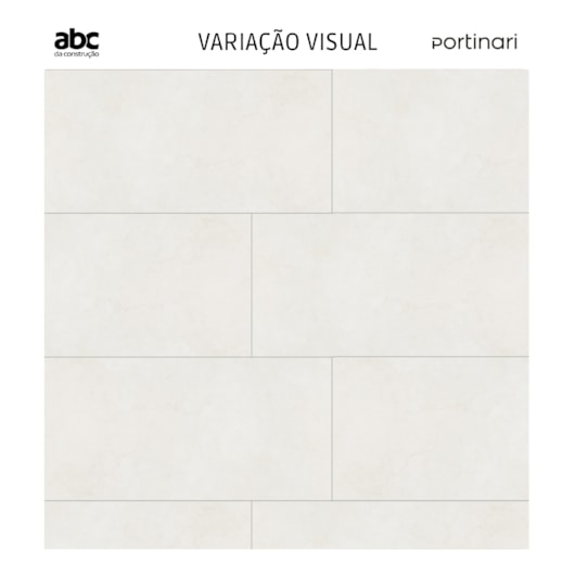 Porcelanato Portinari Loft Wh 58,4x117cm Retificado - Imagem principal - c3bafcd6-23d8-4237-84c7-2e79d7a0ed15