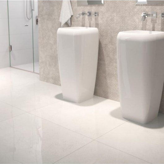 Porcelanato Portinari Loft Wh Acetinado  58,4x58,4cm Retificado - Imagem principal - 984f78eb-8ab3-4411-97e1-f9ff2ca4929e