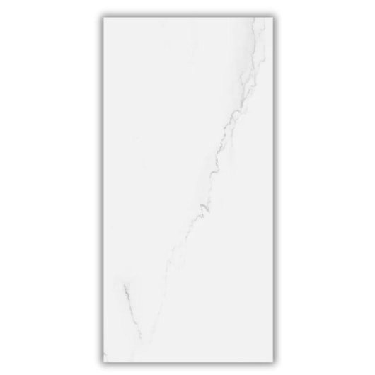 Porcelanato Portinari Lumina White Polido 60x120cm Retificado - Imagem principal - 6e3d38d8-583a-453b-b061-19ad253aa6a9