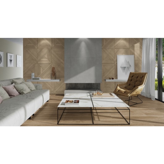 Porcelanato Portinari  Luthier Bw Natural 20x120cm Retificado - Imagem principal - 2e88489e-9366-43ea-93dd-064bf0158684