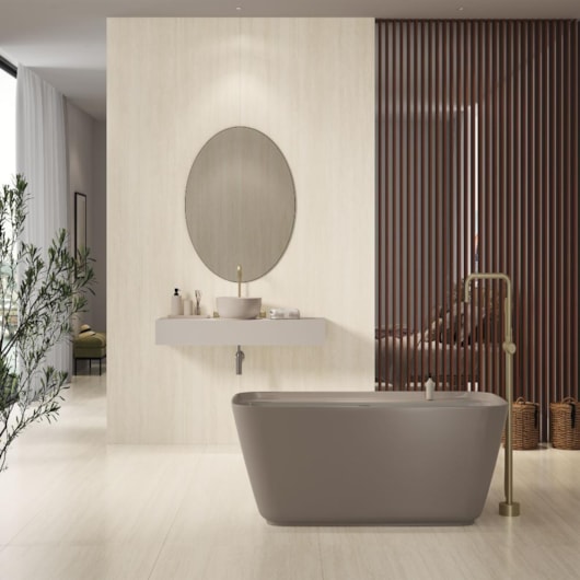 Porcelanato Portinari Mezzo Sbe Natural 120x120cm Retificado - Imagem principal - ef09fd15-487c-4526-bdfd-f1d2232c6dda