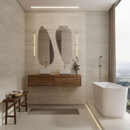 Porcelanato Portinari Mezzo Sbe Natural 87,7x87,7cm Retificado - Imagem principal - 69891785-6302-4b04-8419-0dab13cb0bc8