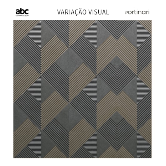 Porcelanato Portinari Monte Etna Decor Bk Mix Matte 58,4x58,4cm Retificado - Imagem principal - 46982e9c-353f-4110-9491-a71b617ff596