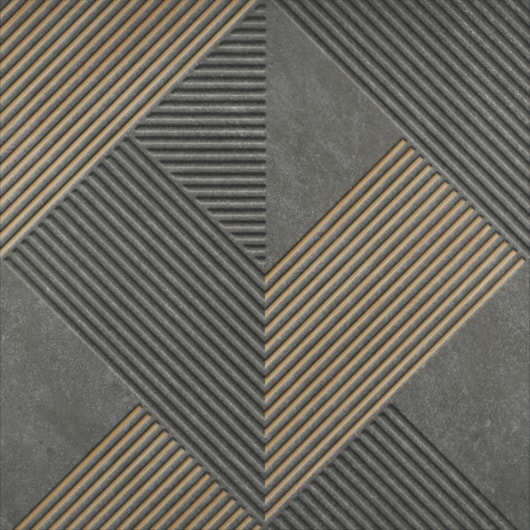 Porcelanato Portinari Monte Etna Decor Bk Mix Matte 58,4x58,4cm Retificado - Imagem principal - 07f42e99-490e-4bc2-9d93-f2790e072b45