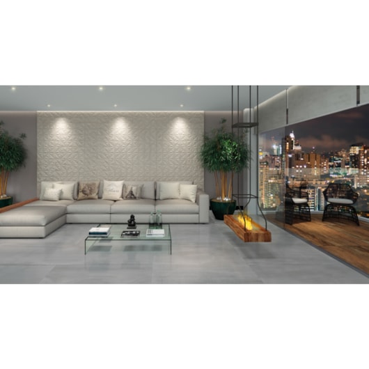 Porcelanato Portinari  Native Bw Natural 20X120Cm Retificado - Imagem principal - 6b63d18a-ed49-49e0-828c-6e17c372f272