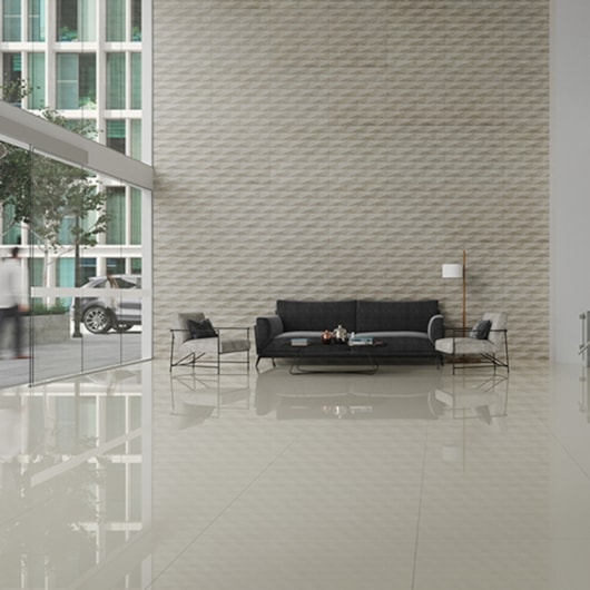 Porcelanato Portinari Neutral Natural 90x90cm Retificado  - Imagem principal - 74956135-4a84-4664-8f39-a1ed8f1dd79c