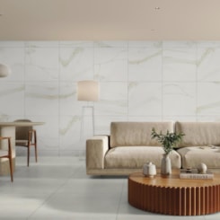 Porcelanato Portinari Opera Wh Natural  90x90cm Retificado