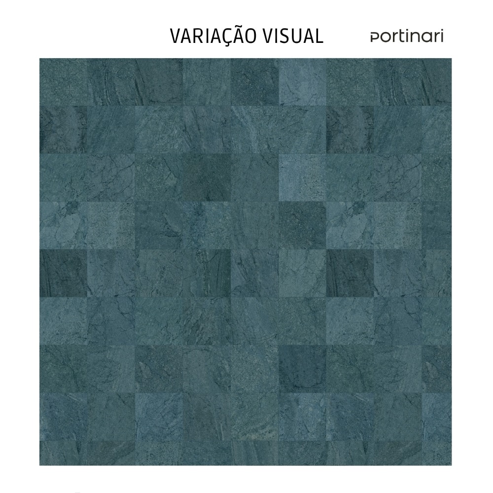 Porcelanato Portinari Pacific Blue Hard 20x20cm Bold | ABC da