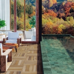 Porcelanato Portinari Pacific Green Lux 20,13x20,13cm Bold