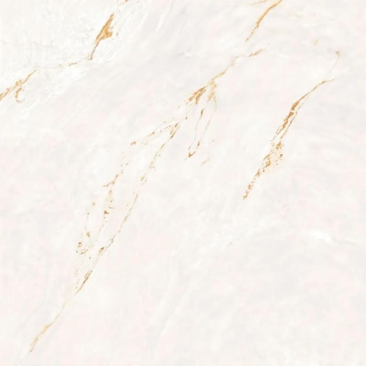 Porcelanato Portinari Parana Gold White Polido 120x120 cm - Imagem principal - 66dea403-6176-47d9-be7b-8ead728d714f