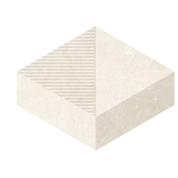 Porcelanato Portinari Ritual Hexa Decor Ofw Natural 30x38Cm 30x38cm Bold