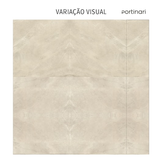 Porcelanato Portinari Scultore Bege Externo 120x120cm Retificado - Imagem principal - 2988ae05-8a73-4f67-81ba-5f1c96e48d7b