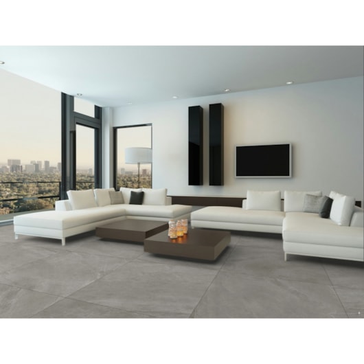 Porcelanato Portinari Scultore Grigio Natural 120x120cm Retificado - Imagem principal - 55ccdae5-9b89-4dcc-b34b-c208c6e0f3f5