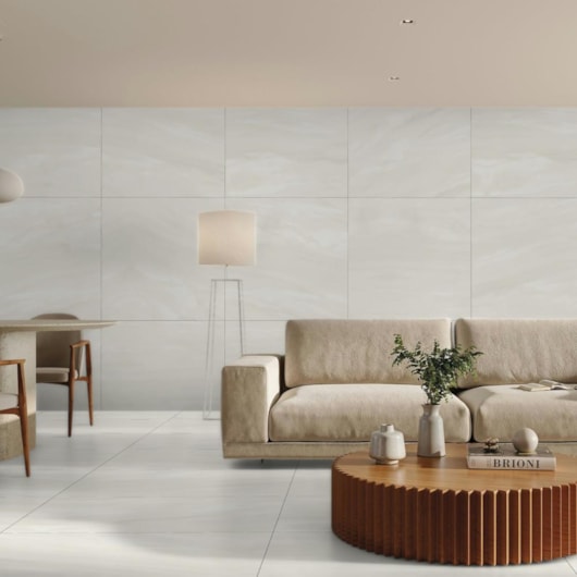 Porcelanato Portinari Soberano White Polido 120x120cm Retificado - Imagem principal - 1ecea718-5d28-4b0b-8722-c4a50acda13d