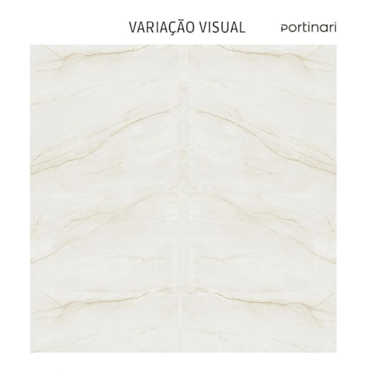 Porcelanato Portinari Solene White Polido 120x120cm Retificado - Imagem principal - 25bbb039-78c5-4710-8697-955eb170156b