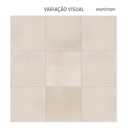 Porcelanato Portinari York Be Hard  90x90cm Retificado - Imagem principal - 95bca5c7-13c8-4033-9721-7628c6fa47dc