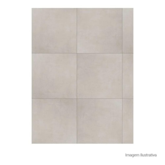 Porcelanato Portinari York Soft Gray Hard  90x90cm Retificado - Imagem principal - f7832cfc-5041-4168-903e-670cf1c61c0f