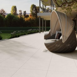 Porcelanato Portinari York Wh Externo 90x90cm Retificado